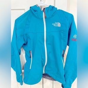 North face wind stopper jacket summit series XS blue